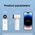 Techsuit Ventilator Portabil, 80000rpm, 4500mAh - Techsuit (FS15) - Blue 5949419156395 έως 12 άτοκες Δόσεις