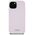 DKNY case for iPhone 15 6,1&quot; DKHMP15SSMCHLP pink HC Magsafe silicone w horizontal metal logo 3666339265854