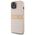 DKNY case for iPhone 15 6,1&quot; DKHCP15SPRTHSLP pink HC PU repeat texture pattern w tonal stripe 3666339260675