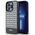 DKNY case for iPhone 15 Pro 6,1&quot; DKHMP15LPSOSPK black HC Magsafe pu repeat pattern w bottom stripe 3666339262235