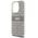 DKNY case for iPhone 15 Pro Max 6,7&quot; DKHMP15XHRHSEE black HC Magsafe pc tpu repeat texture pattern w stripe 3666339267988