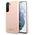 Original Case SAMSUNG GALAXY S22+ PLUS Guess Hardcase Silicone Script Metal Logo (GUHCS22MLSLMGPP) light pink 3666339042455