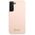 Original Case SAMSUNG GALAXY S22+ PLUS Guess Hardcase Silicone Script Metal Logo (GUHCS22MLSLMGPP) light pink 3666339042455