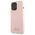 Original Case IPHONE 13 PRO Guess Hardcase Silicone Script Gold Logo Magsafe (GUHMP13LLSLMGLP) light pink 3666339037147