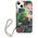 Case IPHONE 13 MINI Guess Hardcase Flower Strap (GUHCP13SHFLSB) blue 3666339040437