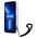 Case IPHONE 13 MINI Guess Hardcase Flower Strap (GUHCP13SHFLSB) blue 3666339040437