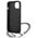 Original Case IPHONE 13 MINI Karl Lagerfeld Hardcase Leather Textured And Chain (KLHCP13SPMK) black 3666339049928