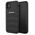 Case IPHONE 11 Mercedes AMG Hardcase Leather Debossed Lines (AMHCN61GSEBK) black 3666339014261