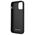 Case IPHONE 12 MINI Mercedes AMG Hardcase Leather Debossed Lines (AMHCP12SGSEBK) black 3666339013929