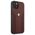 Original Case IPHONE 13 MINI BMW Hardcase Leather Curve Perforate (BMHCP13SRSPPR) red 3666339021856