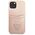 Case IPHONE 13 MINI Guess Hardcase Saffianotriangle Logo Cardslot (GUHCP13SPSATPP) pink 3666339048129