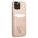 Case IPHONE 13 MINI Guess Hardcase Saffianotriangle Logo Cardslot (GUHCP13SPSATPP) pink 3666339048129