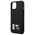 Original Case IPHONE 13 MINI Karl Lagerfeld Hardcase Ikonik Patch black 3666339049645