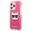 Original Case IPHONE 13 PRO Karl Lagerfeld Hardcase Choupette Head (KLHCP13LTPECPI) pink 3666339048549