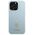 Original Case IPHONE 13 PRO Guess Hardcase Saffiano 4G Small Metal Logo (GUHCP13LPS4MB) blue 3666339048020