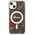 Original Case IPHONE 14 PLUS Guess Hardcase Flower MagSafe (GUHMP14MHCFWSA) green 3666339115609