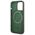 Original Case IPHONE 13 PRO Guess Hard Case Silicone Logo Plate MagSafe (GUHMP13LSPLA) green 3666339056957