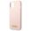 Original Case IPHONE 13 Guess Hard Case Silicone Logo Plate MagSafe (GUHMP13MSBPLP) pink 3666339056865