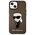 Original Case IPHONE 14 PLUS Karl Lagerfeld Hardcase Ikonik Karl Lagerfeld (KLHCP14MHNIKTCK) black 3666339087050