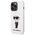 Original Case IPHONE 14 PRO Karl Lagerfeld Hardcase Silicone Ikonik (KLHCP14LSNIKBCH) white 3666339086626