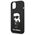 Original Case IPHONE 14 PLUS Karl Lagerfeld Hardcase Silicone Ikonik MagSafe (KLHMP14MSNIKBCK) black 3666339087692