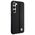 Original Case SAMSUNG GALAXY S23 BMW Hardcase Leather Textured & Stripe (BMHCS23S22RDPK) black 3666339114510