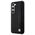 Original Case SAMSUNG GALAXY S23+ BMW Hardcase Leather Textured & Stripe (BMHCS23M22RDPK) black 3666339114527