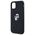 Original Case IPHONE 11 / XR Karl Lagerfeld Hardcase Silicone Karl & Choupette Magsafe (KLHMN61SCMKCRHK) black 3666339253943