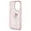 Original Case IPHONE 14 PRO Karl Lagerfeld Hardcase IML Choupette MagSafe (KLHMP14LHFCCNOP) pink 3666339162498