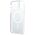 Guess 4G IML MagSafe Apple iPhone 11 (6.1) 2019 hátlapvédő tok fekete (GUHMN61H4STK) 3666339126797