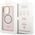 Guess Apple iPhone 14 Pro Max (6.7) Translucent MagSafe hátlapvédő tok pink (GUHMP14XHTCMP) 3666339069698