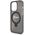 Guess Apple iPhone 15 Pro Max (6.7) IML Ring Stand Glitter MagSafe hátlapvédő tok fekete (GUHMP15XHRSGSK) 3666339156350
