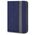 Univerzális 7-8&quot; kinyitható műbőr tablet tok sötétkék - szürke 5900495371430