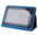 Univerzális 9-10&quot; kinyitható műbőr tablet tok fekete - kék 5900495641984
