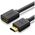HDMI male to HDMI female cable UGREEN HD107, FullHD, 3D, 0.5m (black) 6957303811403
