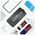 Tempered Glass 5D APPLE IPHONE 15 PLUS UNIQ Optix Vivid with Applicator 8886463685921