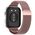 Strap for HUAWEI WATCH FIT 3 Tech-Protect Milaneseband gold & pink 5906302310487