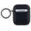 Original Case APPLE AIRPODS Karl Lagerfeld Cover Monogram Karl Head black 3666339283636