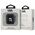 Original Case APPLE AIRPODS Karl Lagerfeld Cover Monogram Karl Head black 3666339283636