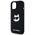 Original Case IPHONE 15 PLUS / 14 PLUS Karl Lagerfeld Hardcase Crossbody IML Karl Head MagSafe (KLHMP15MSCHPPLK) black 3666339257279