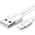 UGREEN Nickel plated Lightning Cable MFi 1m (white) 6957303827282