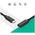UGREEN USB Type C 3.1 Male to Female Cable Nickel Plating 0.5m (Black) 6957303845743