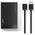 2.5" External HDD/SSD enclosure UGREEN US221, SATA 3.0, USB-C, 50cm (black) 6957303838486