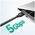 UGREEN USB 3.0 A-A Cable 3m (black) 6957303895762