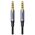 UGREEN AV183 Mini jack cable 3.5mm, AUX, 2m (black) 6957303827824