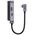 Hub 6in1 Baseus PadJoy Series USB-C to USB 3.0 + HDMI + USB-C PD + jack 3.5mm + SD/TF (Grey) 6932172613952