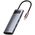 Hub 5in1 Baseus Metal Gleam Series, USB-C to 3x USB 3.0 + HDMI + USB-C PD 6953156204638