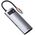 Hub 5in1 Baseus Metal Gleam Series, USB-C to 3x USB 3.0 + HDMI + USB-C PD 6953156204638