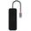 Hub 5in1 Baseus AcmeJoy series USB-C to 2xUSB 3.0 + USB 2.0 + USB-C PD + RJ45 (dark grey) 6932172613907