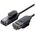 UGREEN NW122 Ethernet cable RJ45, Cat.6A, UTP, 10m (black) 6957303876563